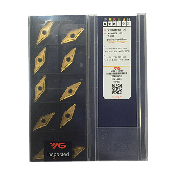 韩国YG数控车刀片VNMG160408-UG YG801